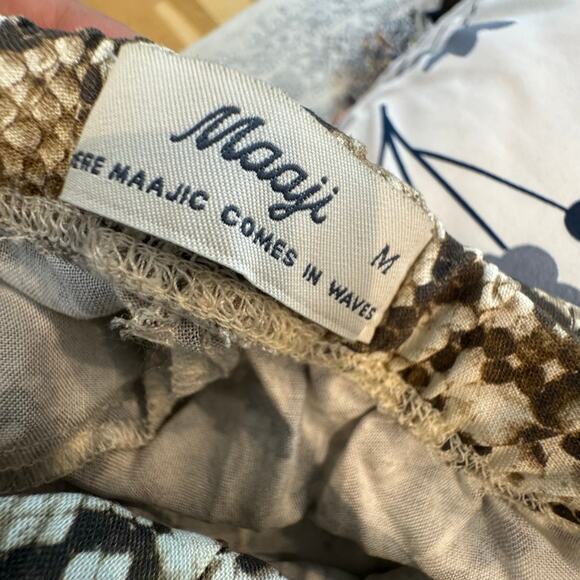 Maaji Women's Intimate Paythn Print Shirt Pajama Set Size Medium NWT - Picture 8 of 11